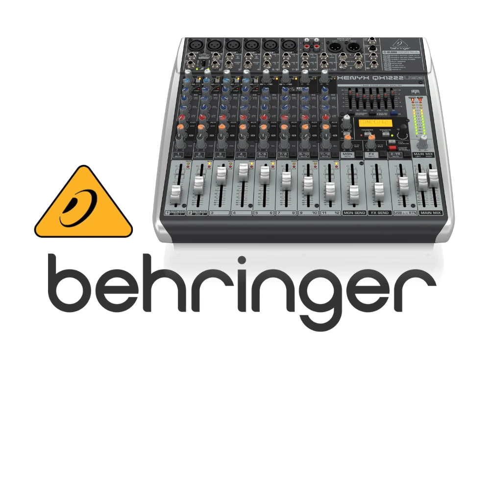 Mesa de Som Xenyx QX-1222USB