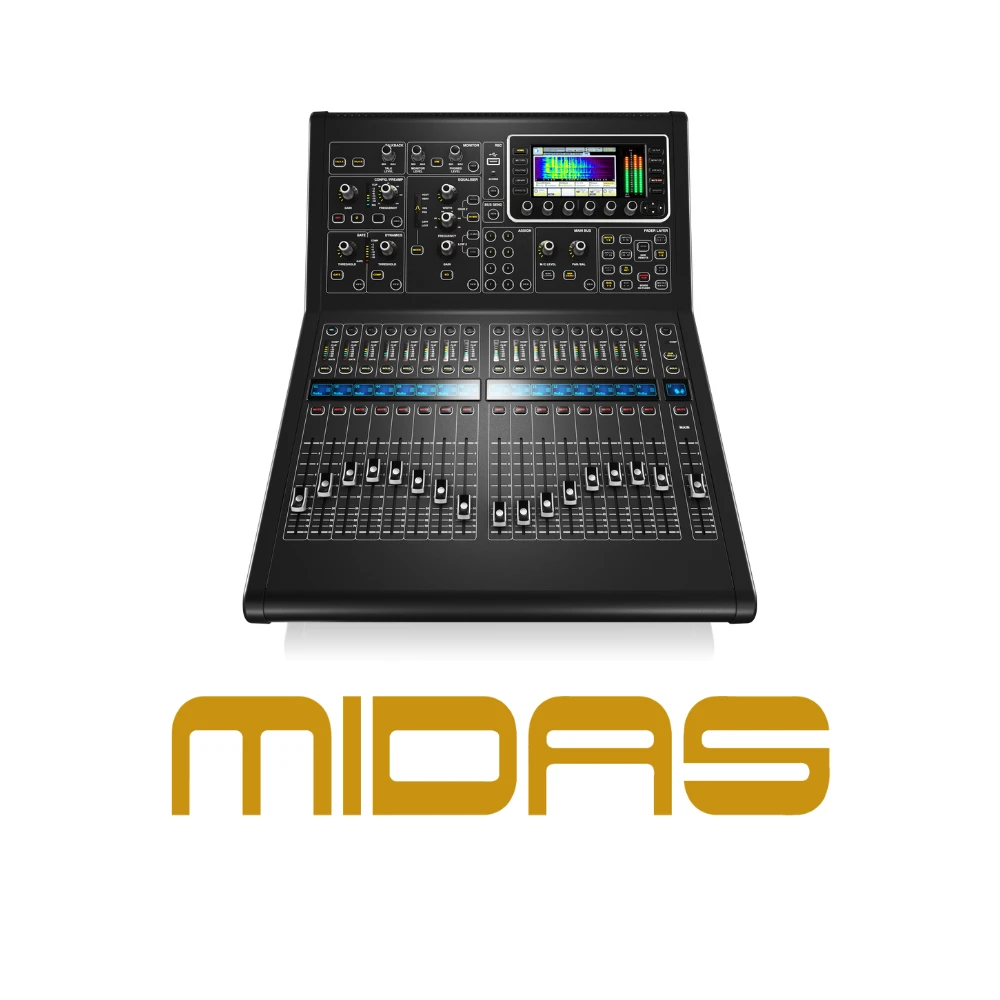 Mesa de Som Digital Midas M32R MIDAS