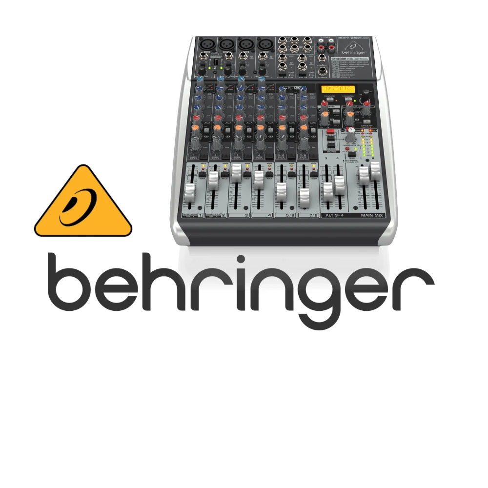 Mixer Mesa De Som 12 Canais QX1204USB