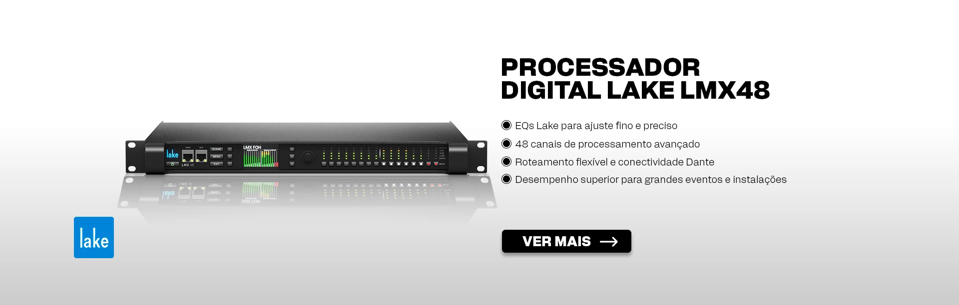Processador Digital Lake LMX48